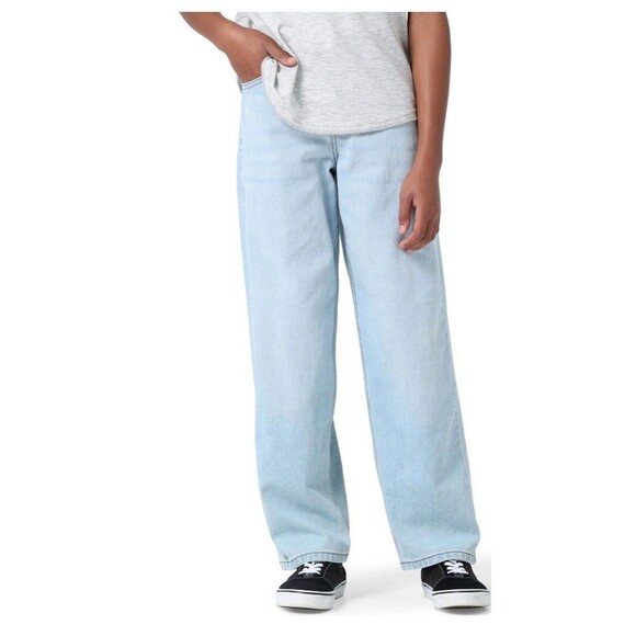 Wrangler Classic Boot Fit Boys Blue Jeans Size 10 Slim Boat Super - Picture 2 of 10